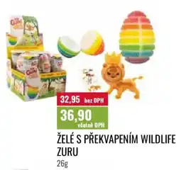 Ratio Zuru želé s překvapením wildlife nabídka