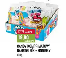 Ratio Candy komprimátový náhrdelník + hodinky nabídka