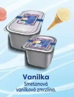 Ratio Vanilka Smetanová vanilková zmrzlina nabídka