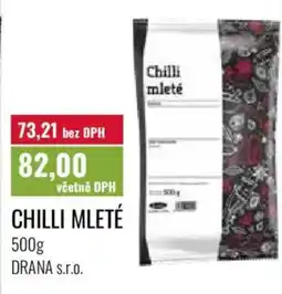Ratio Drana chilli mleté nabídka
