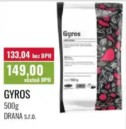 Ratio Gyros nabídka