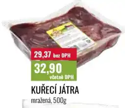 Ratio Kuřecí játra nabídka
