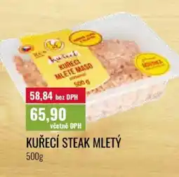 Ratio Kuřecí steak mletý nabídka
