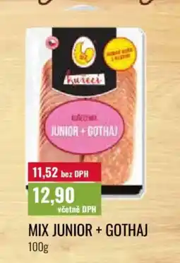 Ratio Kureci mix junior + gothaj nabídka
