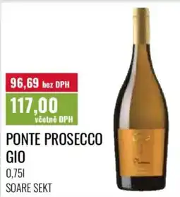 Ratio Ponte prosecco Gio nabídka