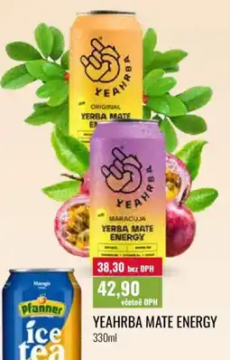 Ratio Yeahrba mate energy nabídka
