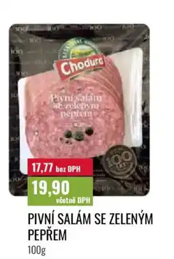 Ratio Chodura pivní salám se zeleným pepřem nabídka