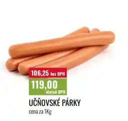 Ratio Učňovské párky nabídka