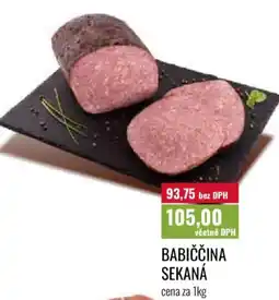 Ratio Babičina sekaná nabídka