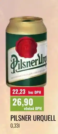 Ratio Pilsner Urquell nabídka