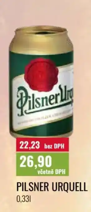 Ratio Pilsner Urquell nabídka