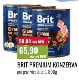 Ratio Brit premium konzerva nabídka