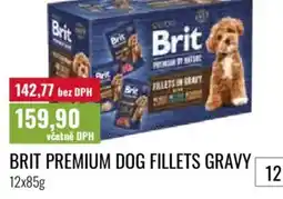 Ratio Brit premium dog fillets gravy nabídka