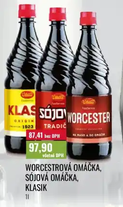Ratio Vitana worcestrová omáčka, sójová omáčka, klasik nabídka