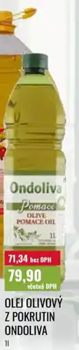 Ratio Ondoliva olej olivový z pokrutin nabídka