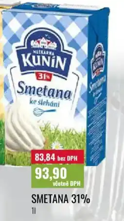 Ratio Kunín Smetana ke slehání nabídka
