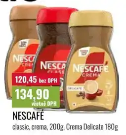 Ratio Nescafe nabídka