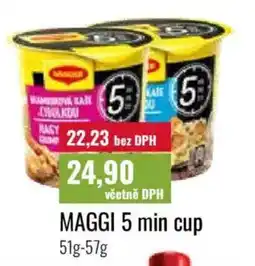 Ratio Maggi 5 min cup nabídka