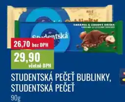 Ratio Studentská pečěť bublinky, studentská pečěť nabídka