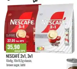 Ratio Nescafe 2v1, 3v1 nabídka