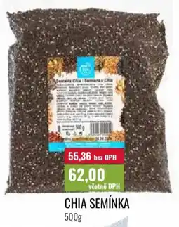 Ratio Chia semínka nabídka