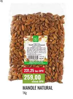 Ratio Mandle natural nabídka