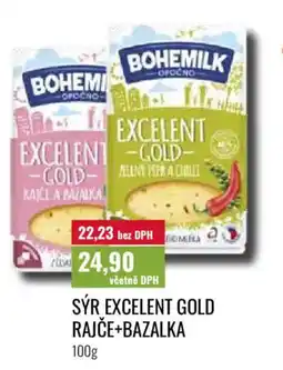 Ratio Bohemilk sýr excelent gold rajče+bazalka nabídka