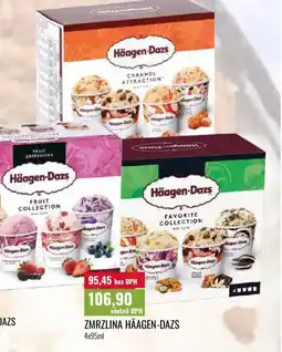 Ratio Zmrzlina haagen-dazs nabídka