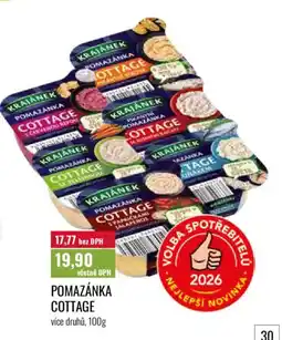 Ratio Krajánek pomazánka cottage nabídka