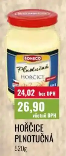 Ratio Boneco plnotučná hořčice nabídka