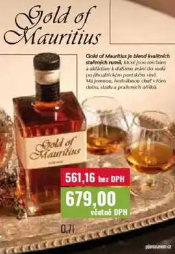 Ratio Gold of Mauritius nabídka