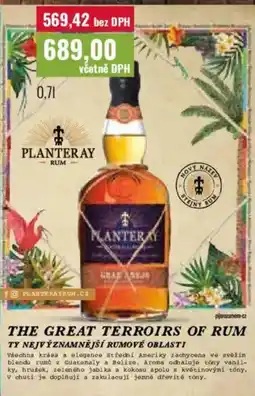Ratio Planteray rum nabídka
