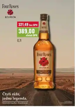 Ratio Four Roses Bourbon nabídka