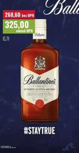 Ratio Ballantine's finest blended scotch whisky nabídka