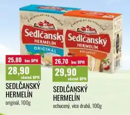 Ratio Sedlčanský hermelín nabídka