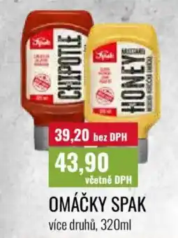 Ratio Omáčky Spak nabídka