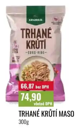 Ratio Kraulik trhané krůtí maso nabídka