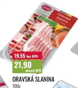 Ratio Le&co oravská slanina nabídka