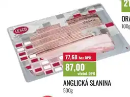 Ratio Le&Co anglická slanina nabídka