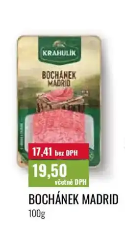 Ratio Krahulík bochánek madrid nabídka
