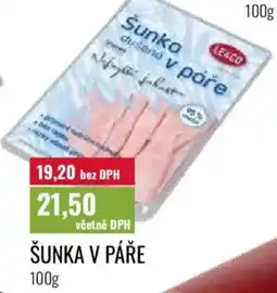 Ratio Le&co šunka v páře nabídka