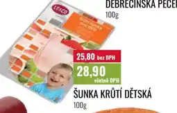Ratio Le&co šunka krůtí dětská nabídka