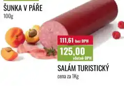 Ratio Salám turistický nabídka