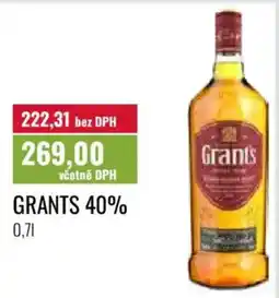 Ratio Grants 40% nabídka