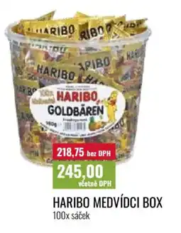 Ratio Haribo medvídci box nabídka