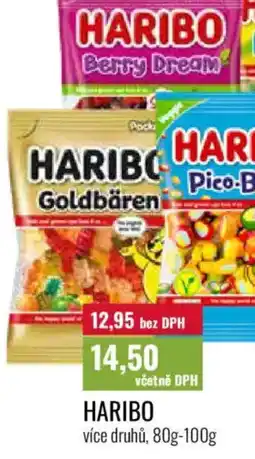 Ratio Haribo nabídka