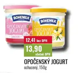 Ratio Bohemilk opočenský jogurt nabídka
