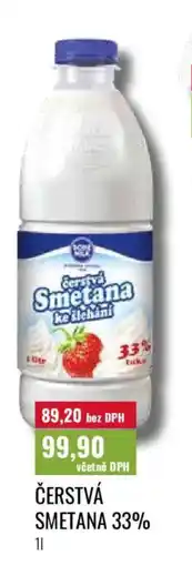 Ratio Cerstva Smetana 33% nabídka