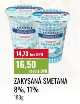 Ratio Madeta zakysaná smetana 8%, 11% nabídka