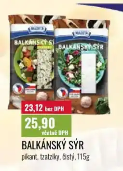 Ratio Madeta balkánský sýr nabídka